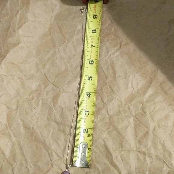 Purple Butterfly Pendant Necklace - Picture 3 of 5